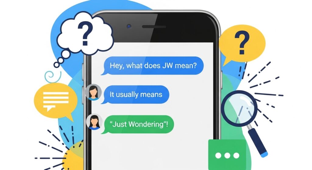 What Does JW Mean in Text?