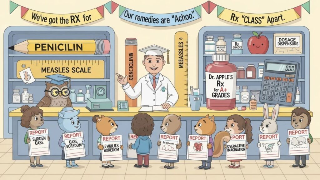 School-Friendly Pharmacy Humor