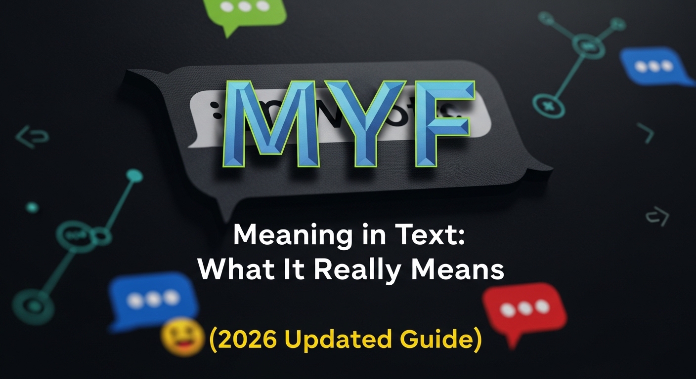 💬 MYF Meaning in Text: What It Really Means (2026 Updated Guide)