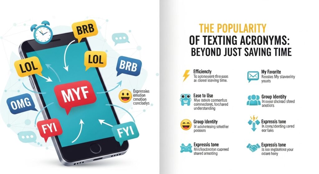 Why Texting Acronyms Like MYF Are Popular