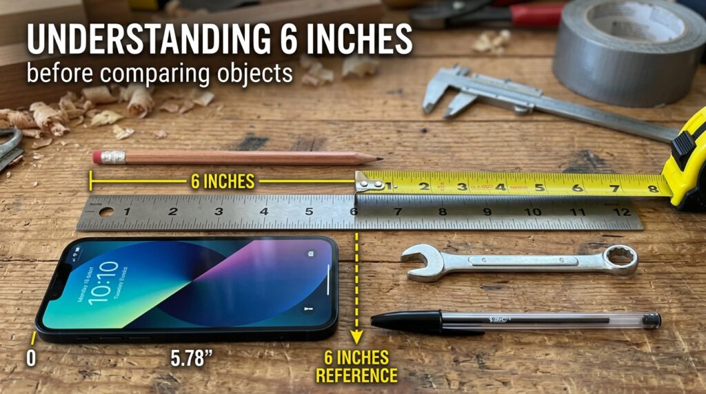 6 Inches Before Comparing Objects