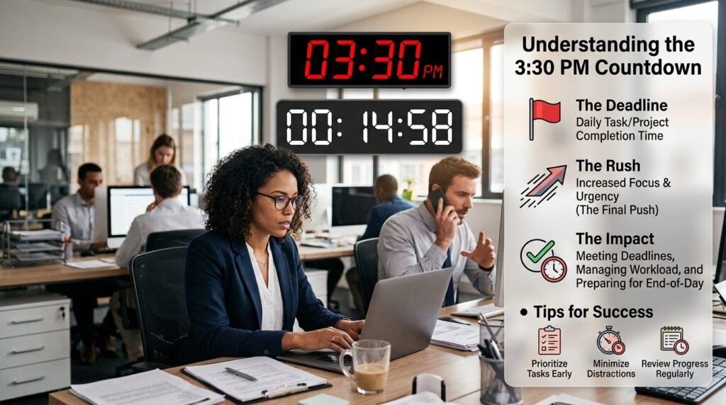 Understanding the 3:30 PM Countdown